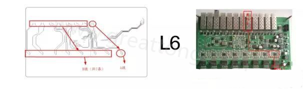 根據(jù)客戶端提供的信息，確認為L6層光口8與芯片8之間的兩條差分阻抗線調(diào)試不通-深圳宏力捷