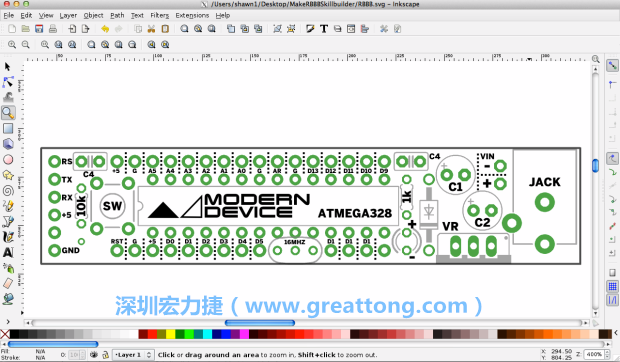 既然你有一個以電路板為背景的清晰影像了，使用向量工具將要絲印的圖像畫在上面吧，下面有一個例子。