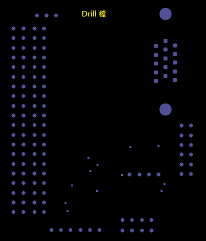 產(chǎn)生Drill File及 Map File 的Gerber 檔案，此會(huì)產(chǎn)生描述此PCB所用到的鉆孔的孔徑尺寸及鉆孔的座標(biāo)資訊。