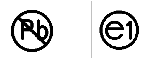 如果PCB板為無(wú)鉛制程，為了與有鉛的PCB區(qū)分開(kāi)來(lái)，通常會(huì)在板上標(biāo)注無(wú)鉛制程符號(hào)